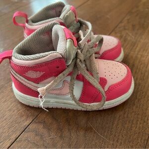 Pink Nike 7 Toddler Sneakers